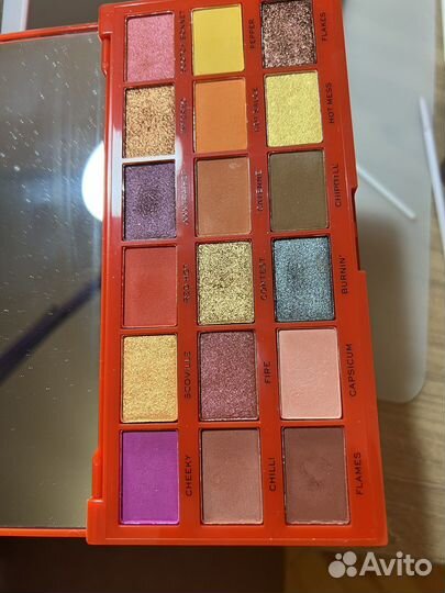 Тени палетка revolution