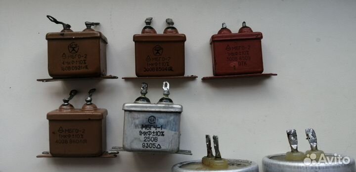 Конденсаторы СССР мбго, мгбп, К42-19