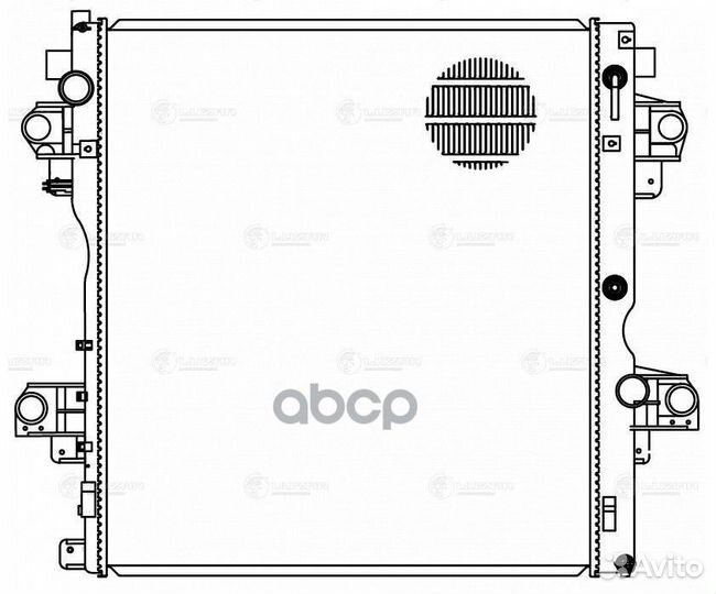 Радиатор охлаждения LRc 1972 luzar