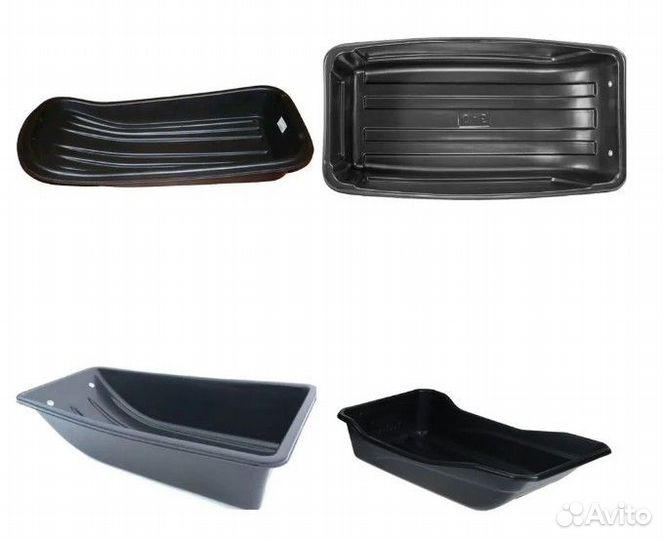 Сани корыто волокуши рыбалки снегохода люверсы