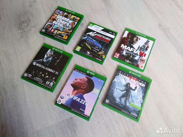Игры для Xbox One, One S/X, Series X