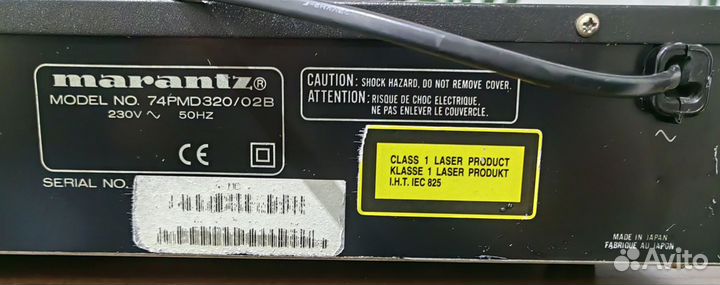 Cd проигрыватель marantz 320 professional.Япония