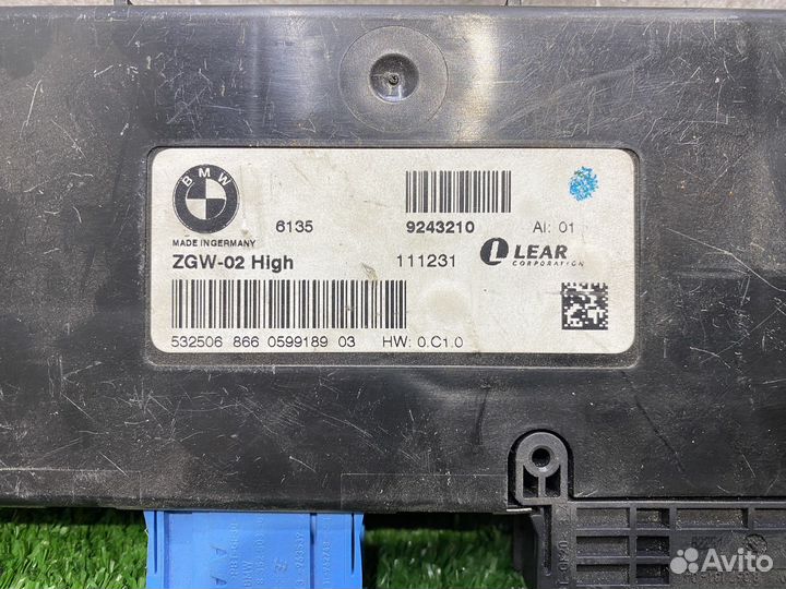 Блок ZGW High BMW F10 F01 F13 бмв Ф10 Ф01 Ф13