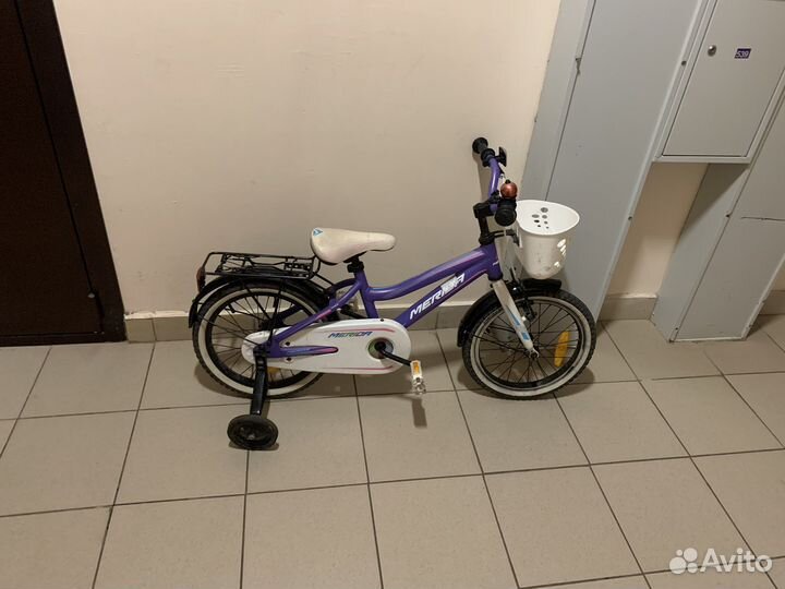 Велосипед merida для девочки 16 R