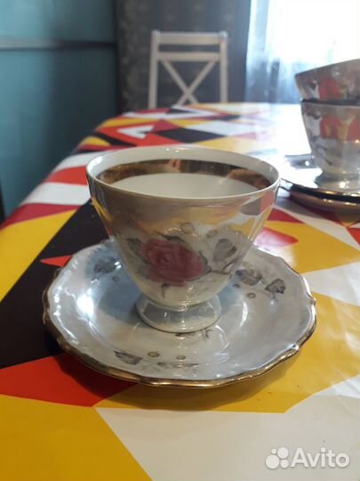 Сервиз чайный фарфор