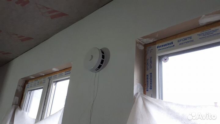 Приточный клапан с установкой.Бризер с установкой