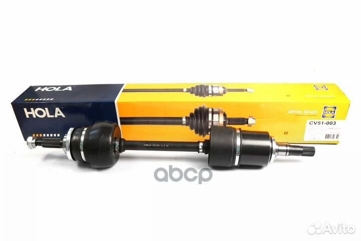 Привод в сборе 24 шлица, левый CV51-003 hola