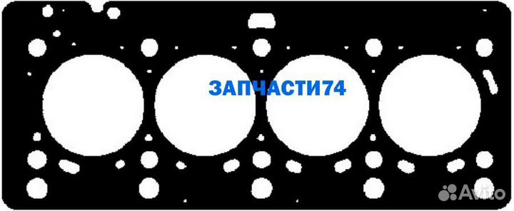 Прокладка ГБЦ dacia: duster 1.5 dCi 10, logan 1.5 dCi/1.5 dCi/1.5 dCi 04, logan express 1.5 dCi/1.5