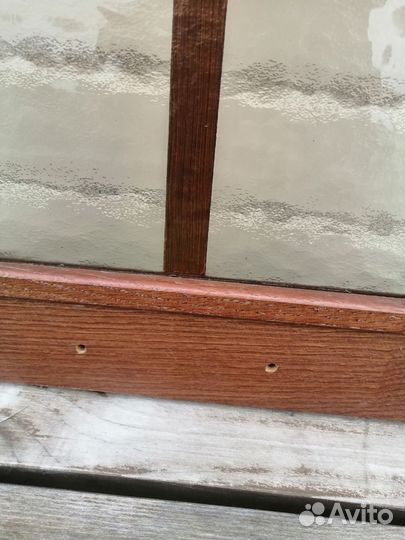 Фасад мебельный со стеклом