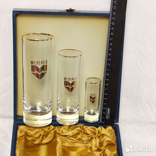 Набор стаканов в подарочной упакВенгрия врем.СССР