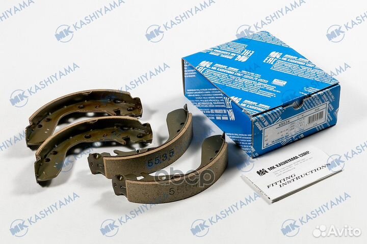 Колодки тормозные барабанные задние K5534 MK