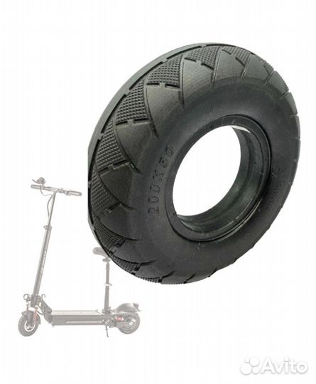 Литая покрышка электросамоката М2