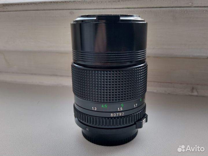 Объективы Canon FD 135 мм f/2.8 и 200 мм f/4