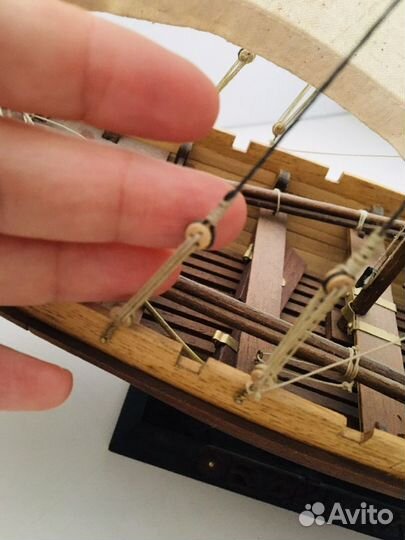 Сборная модель корабля, баркас Баунти