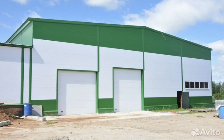 Ангары из сэндвич панелей и сто