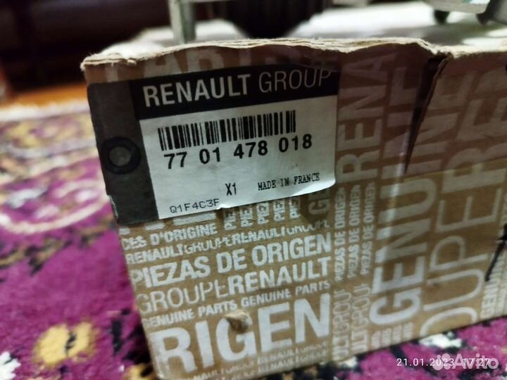Помпа renault logan
