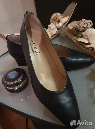 Итальянские кожаные туфли