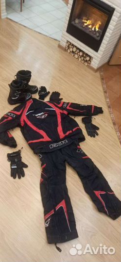 Костюм для снегохода и сноуборда FXR, горнолыжный