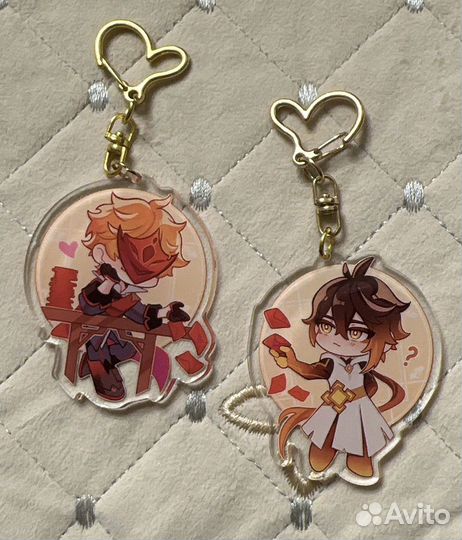 Брелки по фандомам от художников