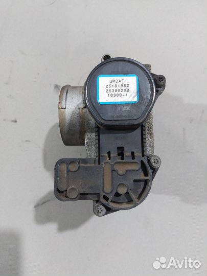Chevrolet aveo т250 F14D3 F16D3 дроссель