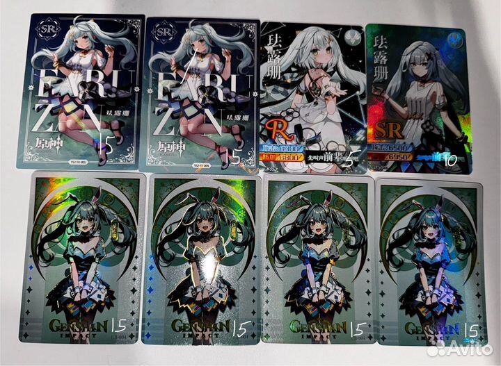 Карты геншин анемо