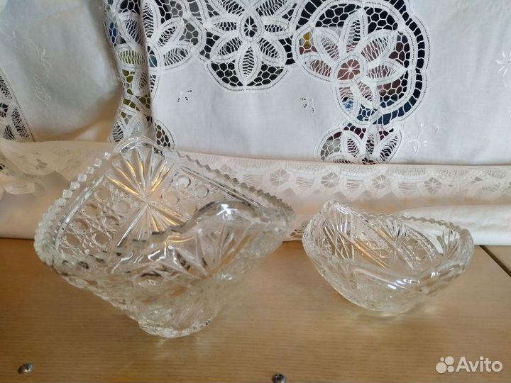 Вазы хрусталь СССР