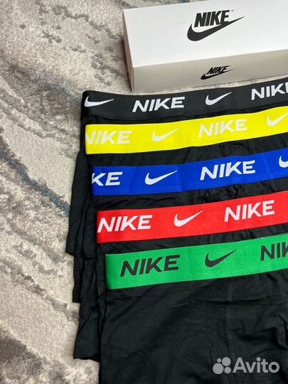 Трусы мужские боксеры nike color