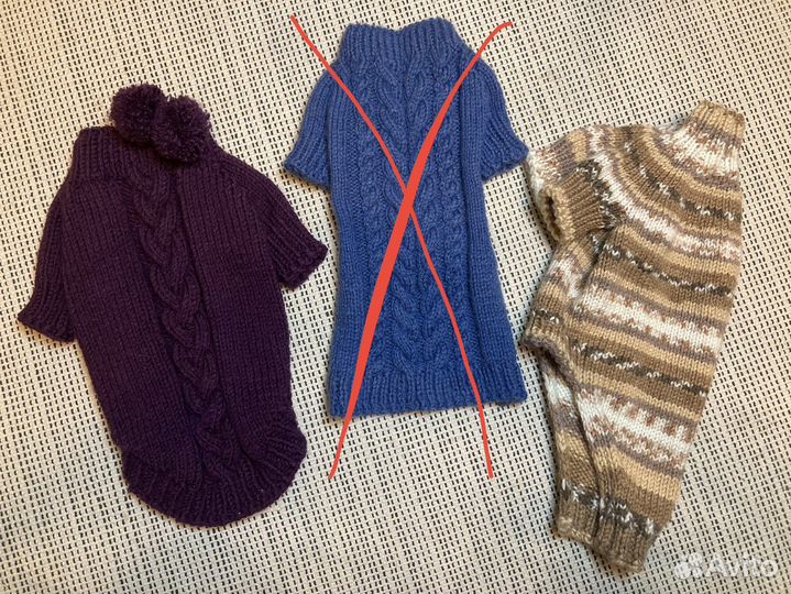 Вязаная одежда для собак и кошек