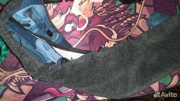 Меховой воротник на бушлат