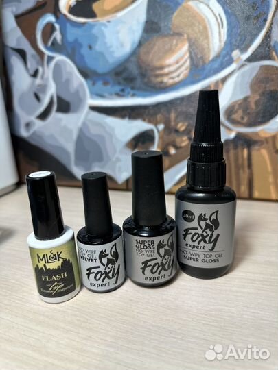 Гель, база, топ для ногтей