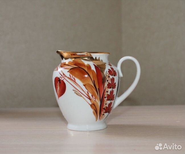 Шикарный редкий сервиз лфз СССР. Ручная роспись