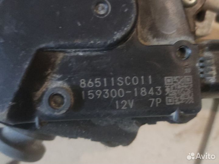 Трапеция стеклоочистителя Subaru forester S12 SH