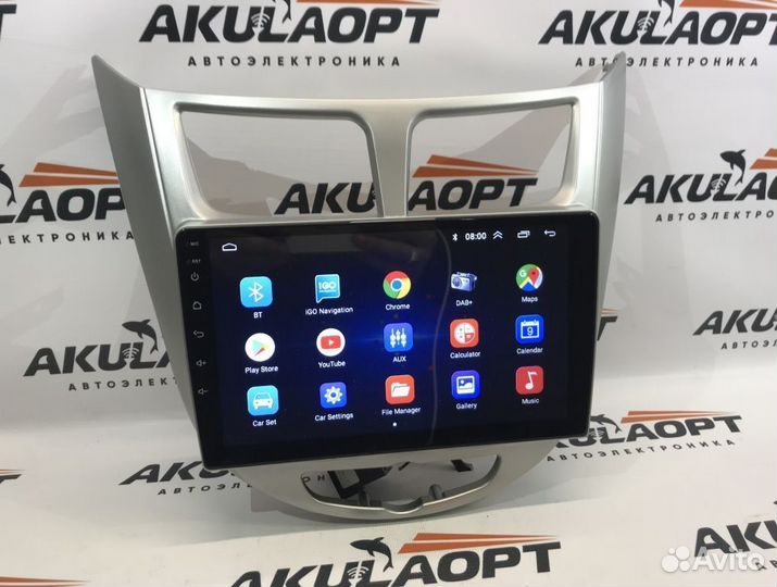 Магнитола Hyundai Solaris 2011-2017