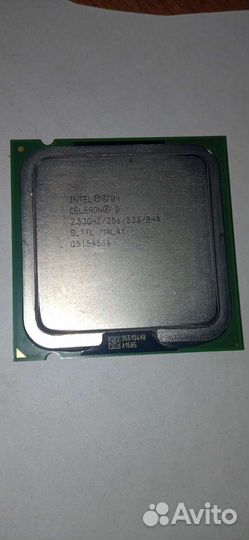 Процессор IntelCeleronD326 частота2,53ггц