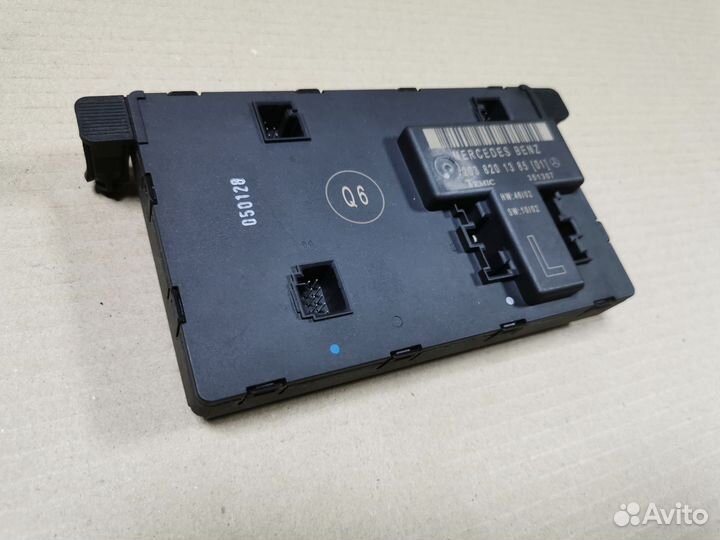 Блок комфорта на Mercedes W203