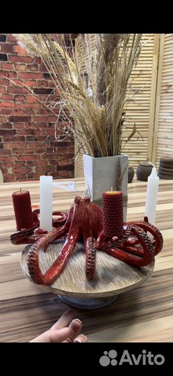 Керамическая фигура, осьминог