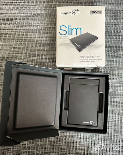 Внешний жесткий диск seagate slim 500 gb
