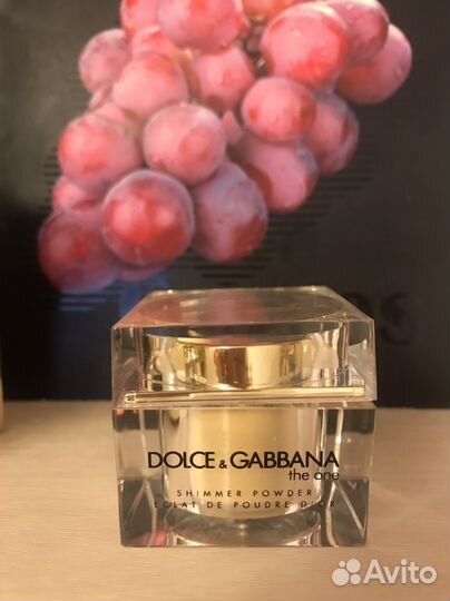 Пудра-шиммер Dolce & Gabbana The One
