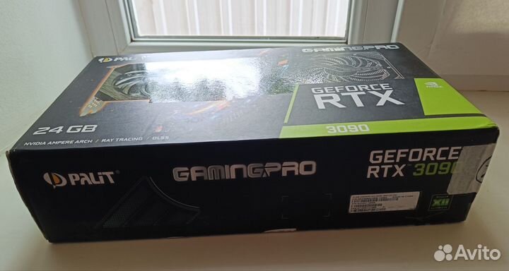 Видеокарта Palit RTX 3090 Gaming Pro 24 GB