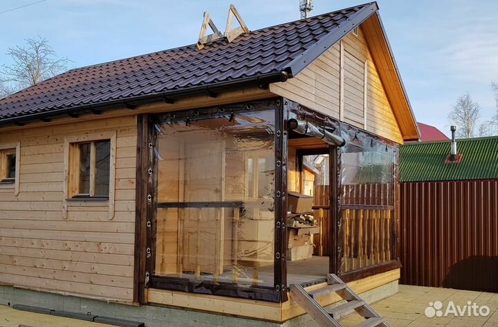 Мягкие окна для беседок, веранд