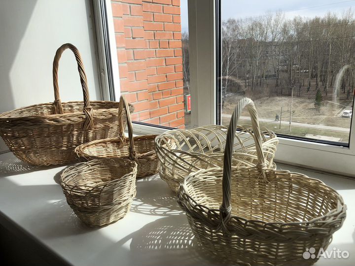 Корзины плетеные