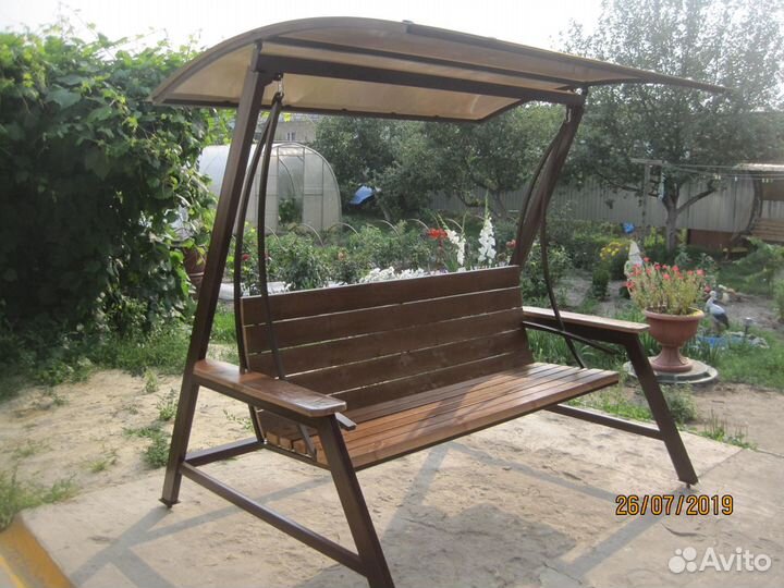 Качели садовые