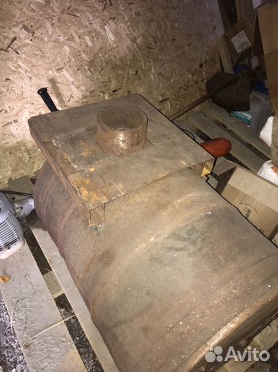 Печь для помещения из дисков