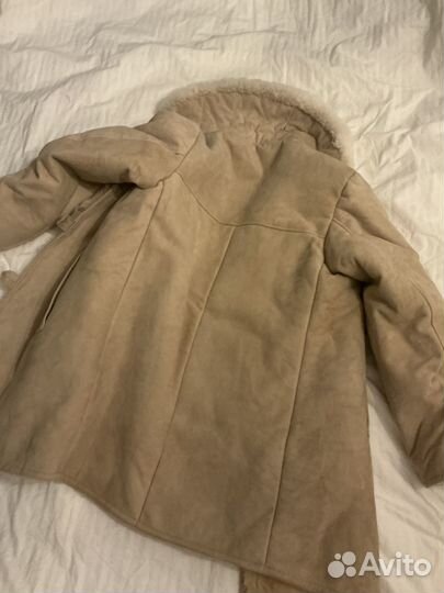 Полушубок армейский бежевый