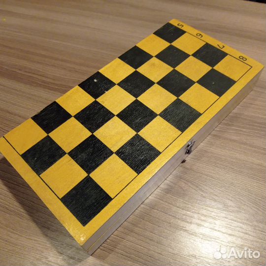 Шахматы деревянные и Нарды 2 в 1