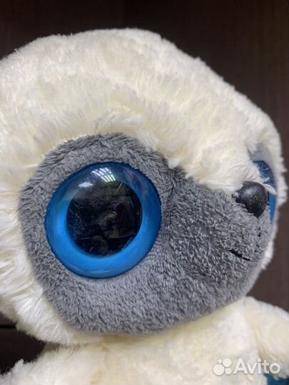 Мягкая Игрушка Aurora Лемур Юху с голубым хвостом