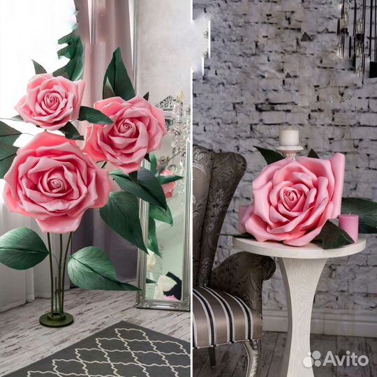 Мастер класс по изготовлению ростовых цветов