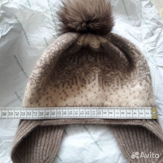 Шапка детская вязаная