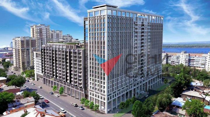 3-к. квартира, 73,4 м², 6/12 эт.