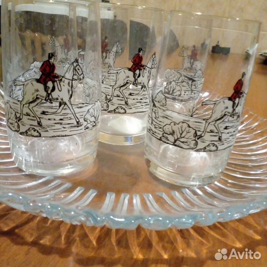 Хрустальные стаканы чехия